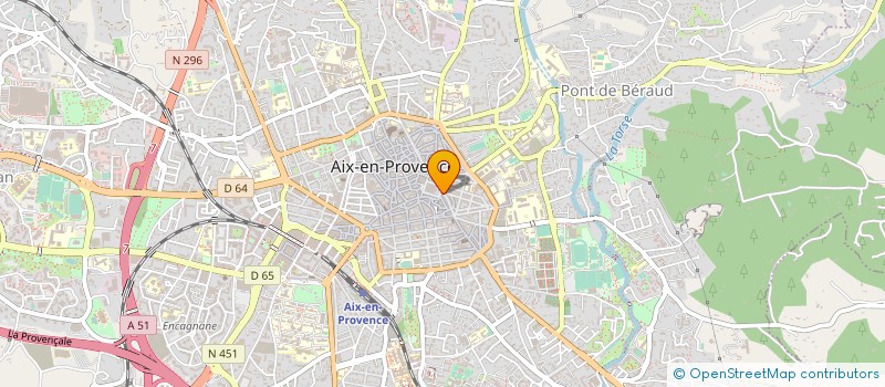 localisation de l'entreprise SOC CIVILE DU JARDIN RAMBOT à AIX-EN-PROVENCE