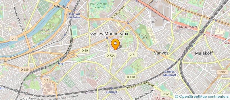 localisation de l'entreprise SOC CIVILE DU MOULIN à ISSY-LES-MOULINEAUX