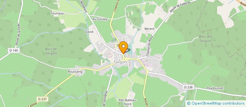 localisation de l'entreprise SOC CIVILE DU TONNEAU DES DANAIBES  CESSAC