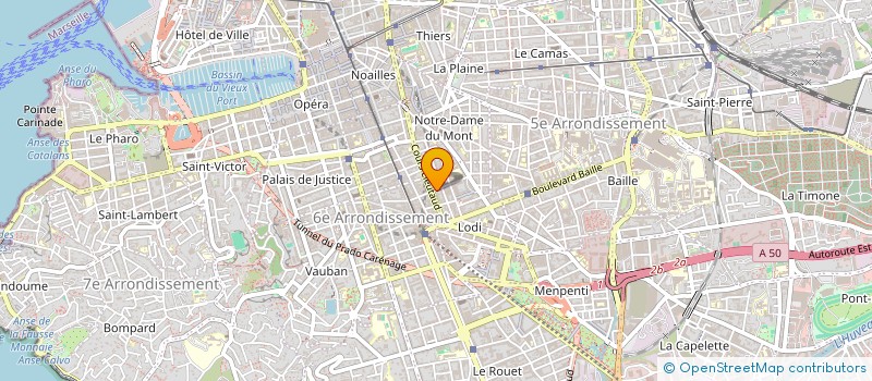 localisation de l'entreprise SOC CIVILE DU VILLAGE à MARSEILLE