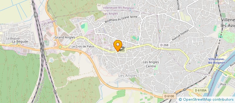 localisation de l'entreprise SOC CIVILE EDP  LES ANGLES