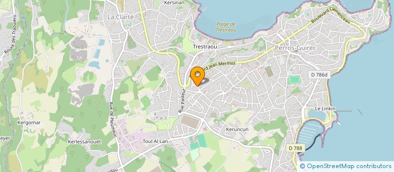 localisation de l'entreprise SOC CIVILE EMILE SOUVESTRE  PERROS-GUIREC