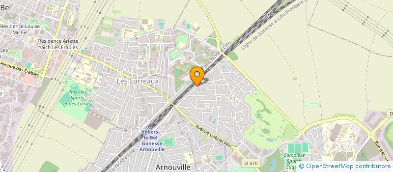 localisation de l'entreprise SOC CIVILE EPINAY REPUBLIQUE  GONESSE