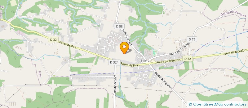 localisation de l'entreprise SOC CIVILE ESPERANCE  SAUGNAC-ET-CAMBRAN