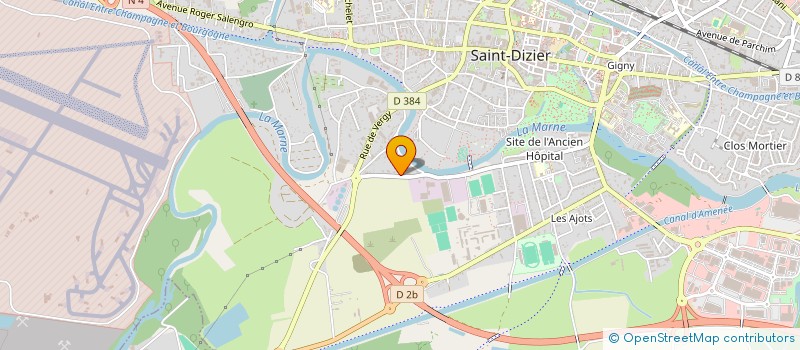 localisation de l'entreprise SOC CIVILE ET FORESTIERE BOULLAND à SAINT-DIZIER