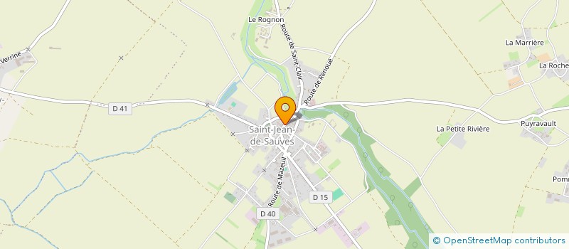 localisation de l'entreprise SOC CIVILE ETANG DE L'EBEAUPIN  SAINT-JEAN-DE-SAUVES