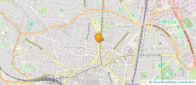 localisation de l'entreprise SOC CIVILE ETUDES ET RECHERCHE FERONIA  BLAGNAC