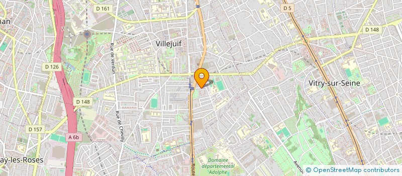 localisation de l'entreprise SOC CIVILE EURO GESTION IMMOBILIER à VILLEJUIF