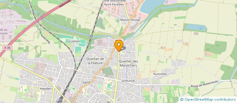 localisation de l'entreprise SOC CIVILE EXPL AGRIC BIOGARTEN KOENIG à SELESTAT