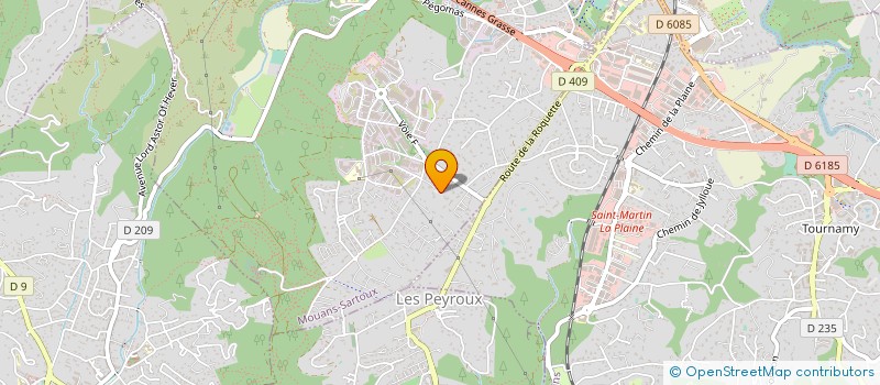 localisation de l'entreprise SOC CIVILE EXPLOIT AGR ST AUBAN à MOUANS-SARTOUX
