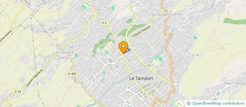 localisation de l'entreprise SOC CIVILE EXPLOIT AGRICOLE DES 400 à LE TAMPON