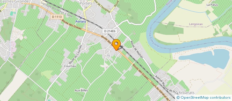 localisation de l'entreprise SOC CIVILE EXPLOIT COUNILH ET FILS à PORTETS
