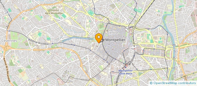 localisation de l'entreprise SOC CIVILE EXPLOIT DE LA GRANDE GRANGE à MONTPELLIER