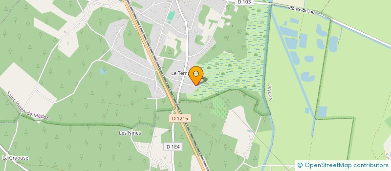 localisation de l'entreprise SOC CIVILE EXPLOITATION DOMAINE LOC  SAINT-VIVIEN-DE-MEDOC