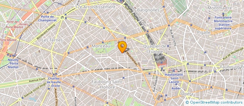 localisation de l'entreprise SOC CIVILE EYLAU MALESHERBES  PARIS