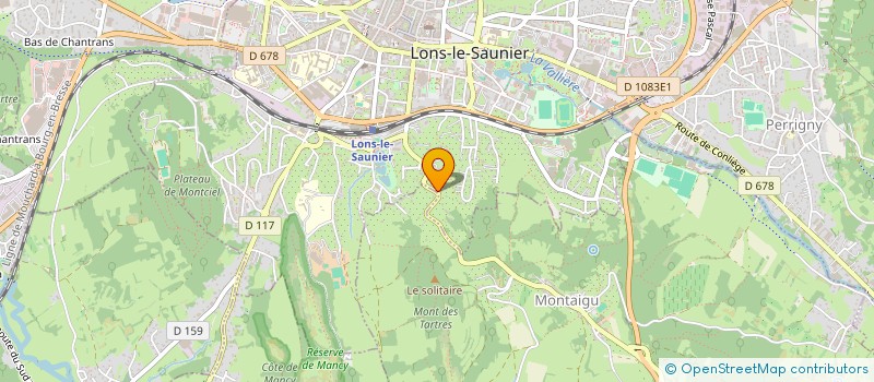 localisation de l'entreprise SOC CIVILE FAMILIALE KLOECKNER à LONS-LE-SAUNIER