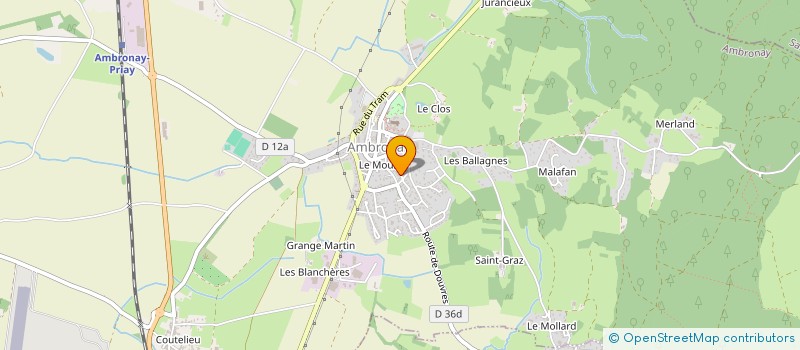 localisation de l'entreprise SOC CIVILE FAMILIALE LES GLYCINES à AMBRONAY
