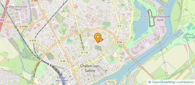 localisation de l'entreprise SOC CIVILE FAMILIALE MAURER  CHALON-SUR-SAONE