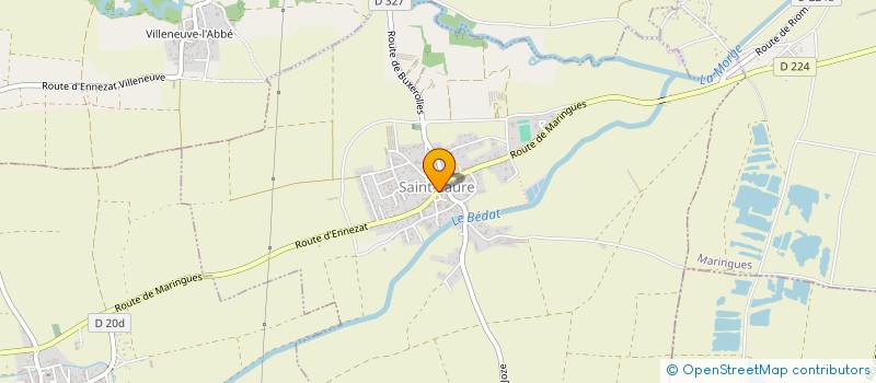 localisation de l'entreprise SOC CIVILE FAMILIALE ROSSIGNOL-BERNAUD  SAINT-LAURE