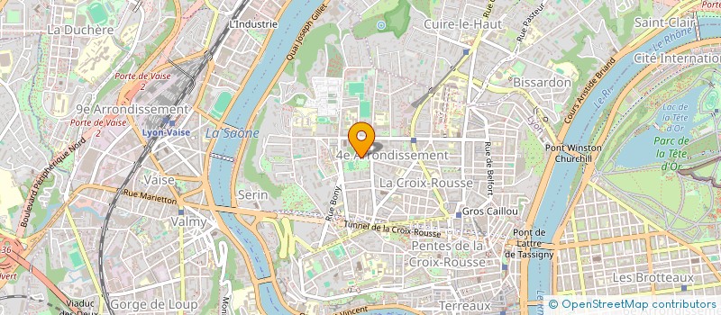 localisation de l'entreprise SOC CIVILE FINANCIERE  LYON