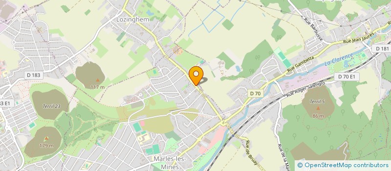 localisation de l'entreprise SOC CIVILE FINANCIERE FRAN à MARLES-LES-MINES