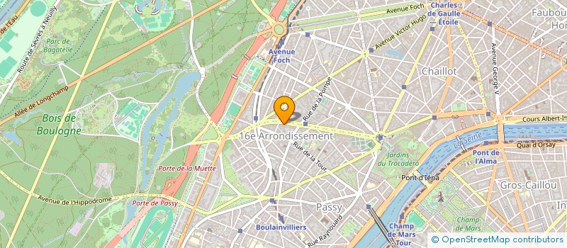 localisation de l'entreprise SOC CIVILE FININTER  PARIS