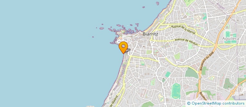localisation de l'entreprise SOC CIVILE FONCIERE DES MOTELS DE SUNSET à BIARRITZ