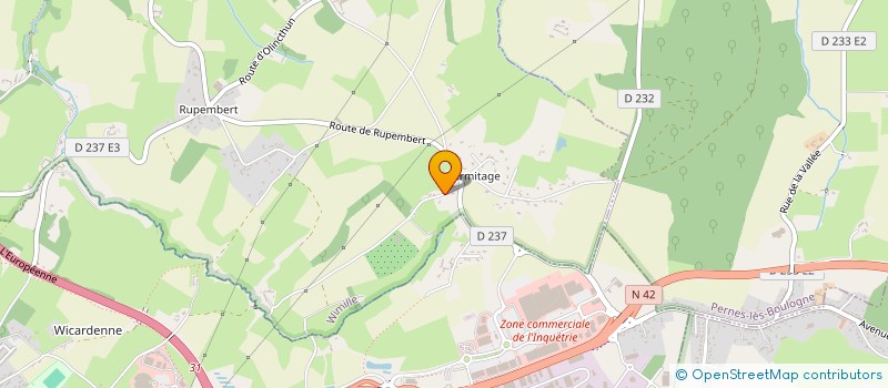 localisation de l'entreprise SOC CIVILE FORESTIERE  WIMILLE