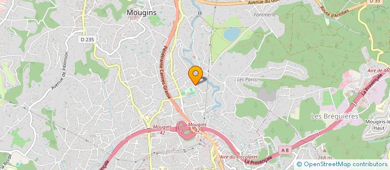 localisation de l'entreprise SOC CIVILE FORMULE à MOUGINS