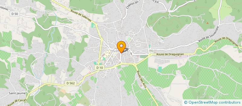 localisation de l'entreprise SOC CIVILE FREDY  LORGUES