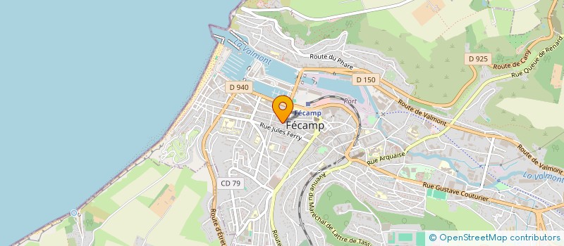 localisation de l'entreprise SOC CIVILE GABI-LOGIS  FECAMP