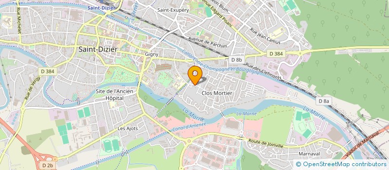 localisation de l'entreprise SOC CIVILE GANAIM à SAINT-DIZIER