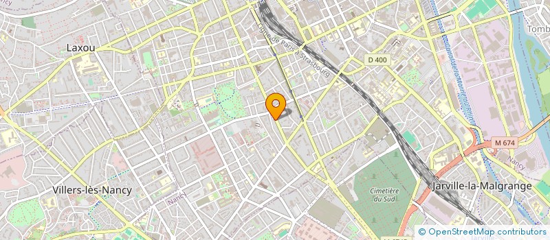 localisation de l'entreprise SOC CIVILE GESTION MONTET LECLERC  NANCY