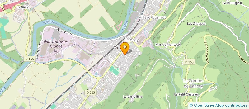 localisation de l'entreprise SOC CIVILE GRANDE ILE DE STE HELENE  VILLARD-BONNOT