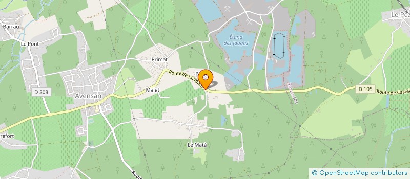 localisation de l'entreprise SOC CIVILE GRANDS CRUS REUNIS à MARGAUX-CANTENAC