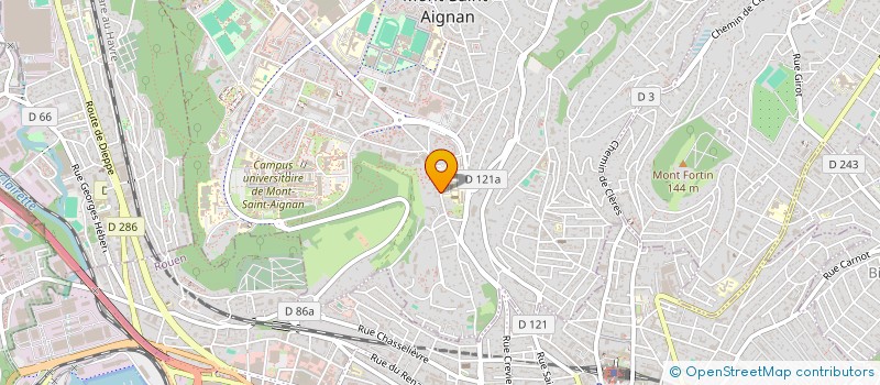 localisation de l'entreprise SOC CIVILE GROUPE FERCIER  MONT-SAINT-AIGNAN