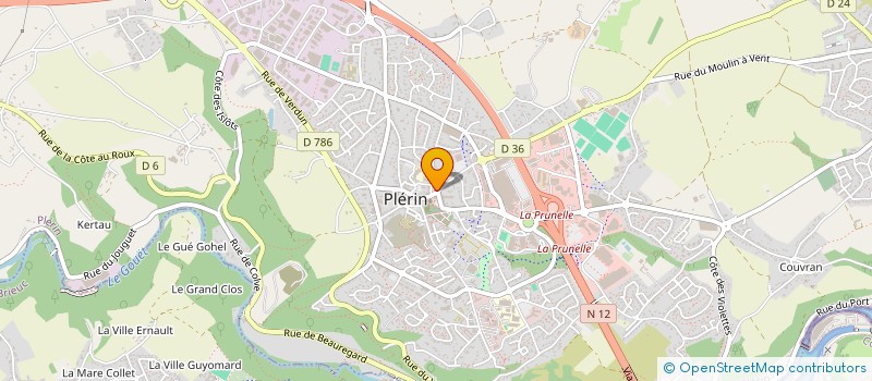 localisation de l'entreprise SOC CIVILE H20 à PLERIN