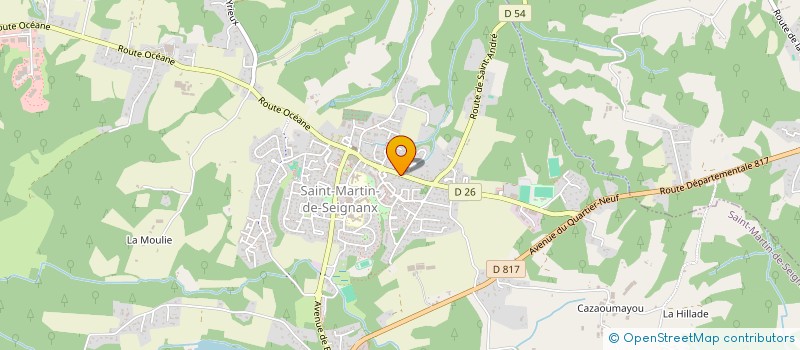 localisation de l'entreprise SOC CIVILE HAYET  SAINT-MARTIN-DE-SEIGNANX