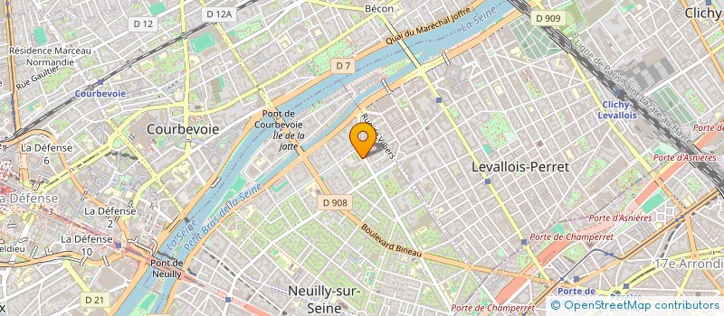 localisation de l'entreprise SOC CIVILE HENRI FALCONNIER à NEUILLY-SUR-SEINE