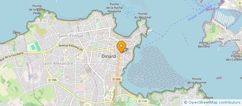 localisation de l'entreprise SOC CIVILE ICOM  DINARD