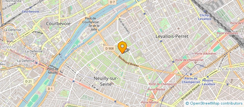 localisation de l'entreprise SOC CIVILE IMMO DU 4 SQUARE DE CHEZY à NEUILLY-SUR-SEINE