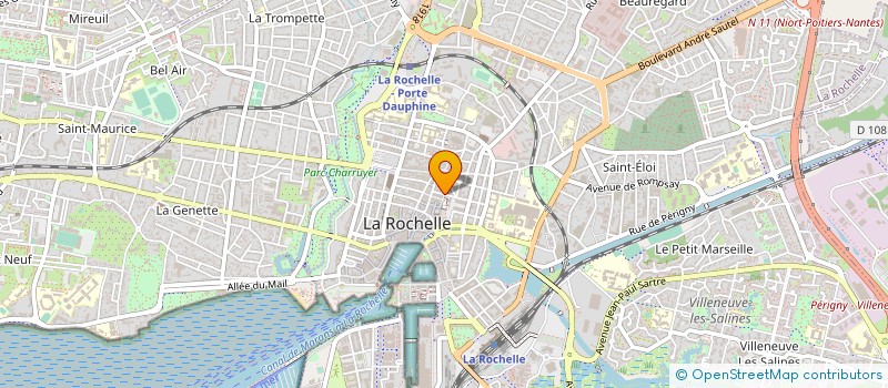 localisation de l'entreprise SOC CIVILE IMMOBILIERE à LA ROCHELLE