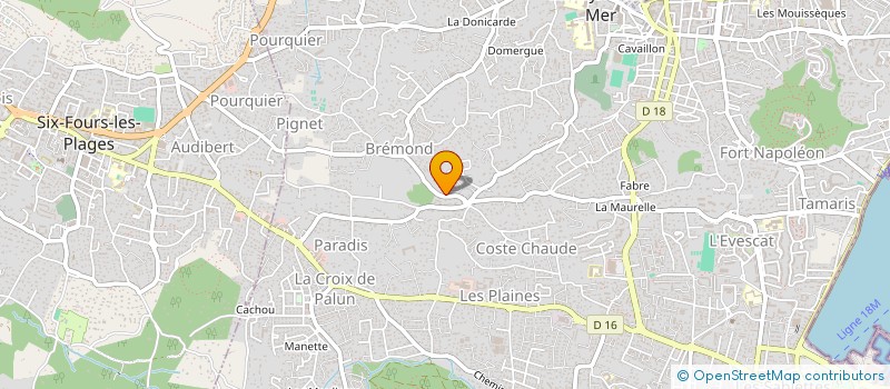 localisation de l'entreprise SOC CIVILE IMMOBILIERE ALLYSON à LA SEYNE SUR MER