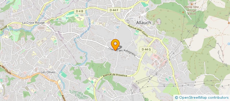 localisation de l'entreprise SOC CIVILE IMMOBILIERE BELLONI  ALLAUCH