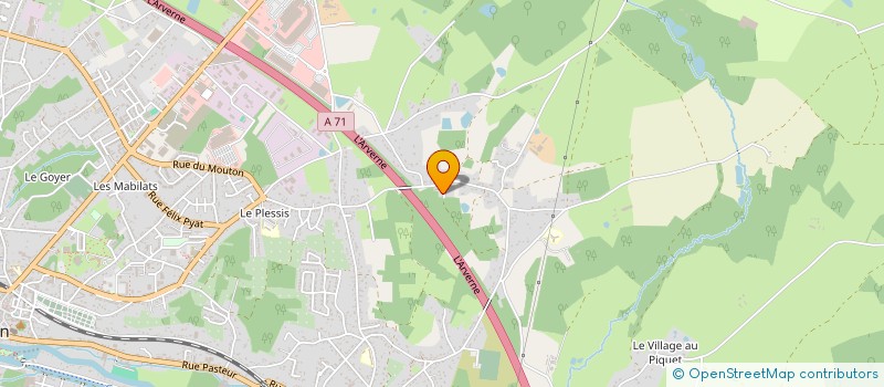 localisation de l'entreprise SOC CIVILE IMMOBILIERE BOIS BOUTIS  THENIOUX