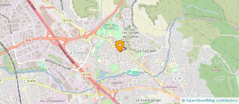 localisation de l'entreprise SOC CIVILE IMMOBILIERE C J à VITROLLES