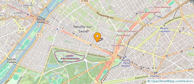 localisation de l'entreprise SOC CIVILE IMMOBILIERE CAROLINE à NEUILLY-SUR-SEINE