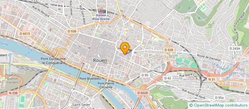 localisation de l'entreprise SOC CIVILE IMMOBILIERE DAME RENAUDE  ROUEN