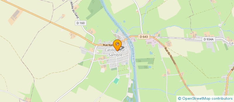 localisation de l'entreprise SOC CIVILE IMMOBILIERE DE LOCATION à CATILLON-SUR-SAMBRE