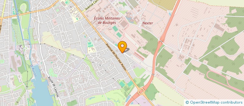 localisation de l'entreprise SOC CIVILE IMMOBILIERE DU CHATEAU D'EAU  BOURGES